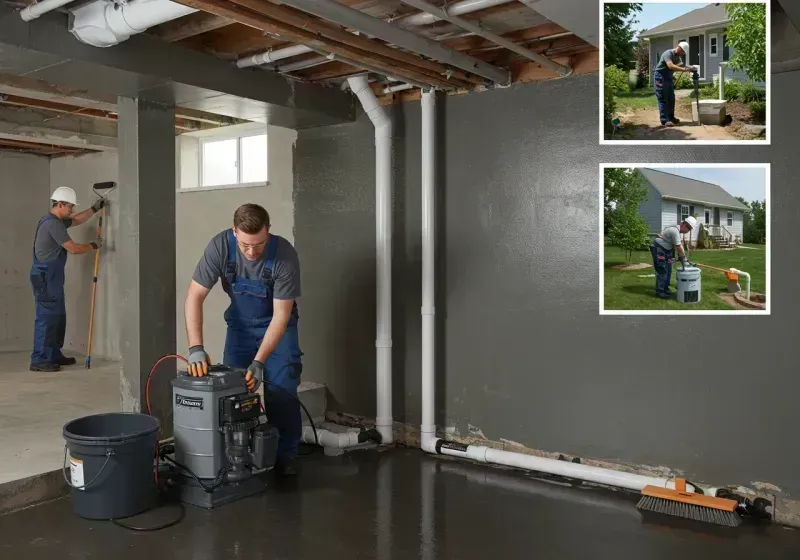 Basement Waterproofing and Flood Prevention process in Hillsborough, CA